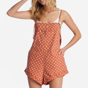 Billabong Wild Pursuit Romper (brick)